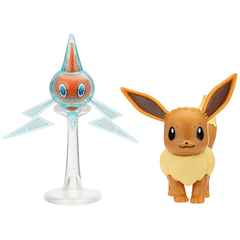 Pokémon - Battle Figure Pack Rotom + Eevee