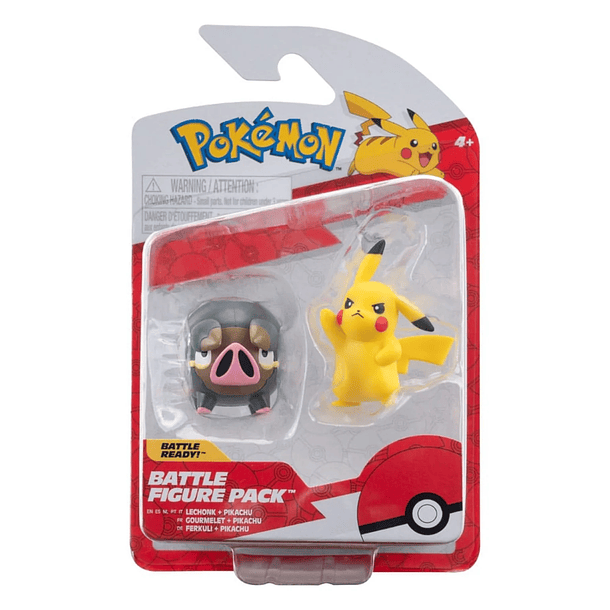 Pokémon Battle Figure Pack - Lechonk + Pikachu 1