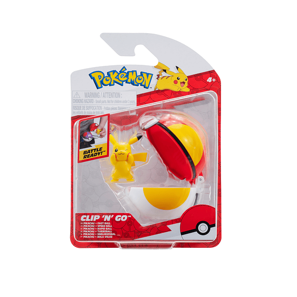 Pokémon Clip 'N' Go - Pikachu + Fast Ball 1