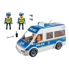 Carro da Polícia com Luz e Som