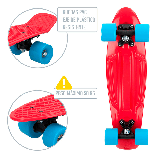 Skateboard Vermelho 2