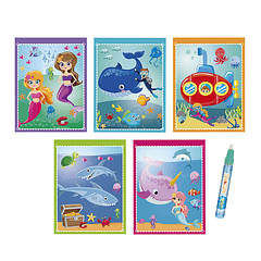 Aqua Magic - Livro de Água Mágica Sea Life