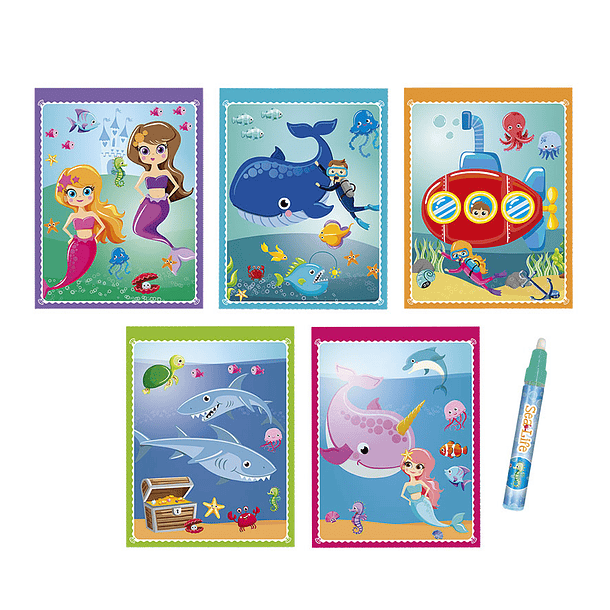 Aqua Magic - Livro de Água Mágica Sea Life 2
