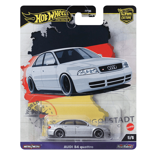 Hot Wheels World Tour - Audi S4 quattro 