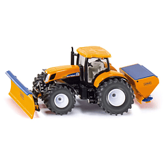 Siku - Trator New Holland com Lâmina de Arado e Espalhador
