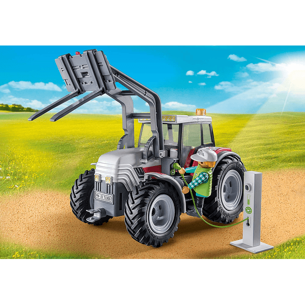 Trator grande com acessórios 3