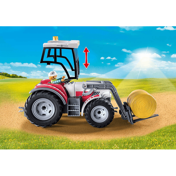 Trator grande com acessórios 5