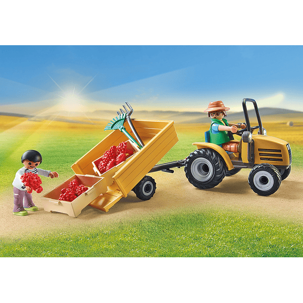 Trator com Reboque e Cisterna 5