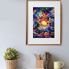 Puzzle 500 pçs Color Boom Collection - Psychedelic Jungle Sunrise 3