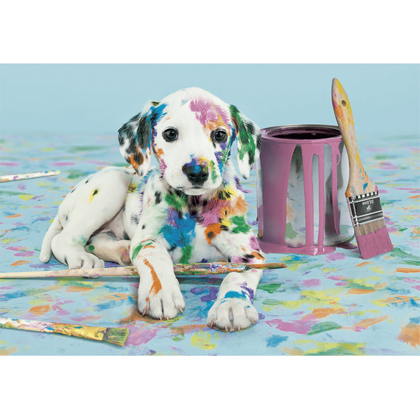 Puzzle 500 pçs - The Funny Dalmatian 2