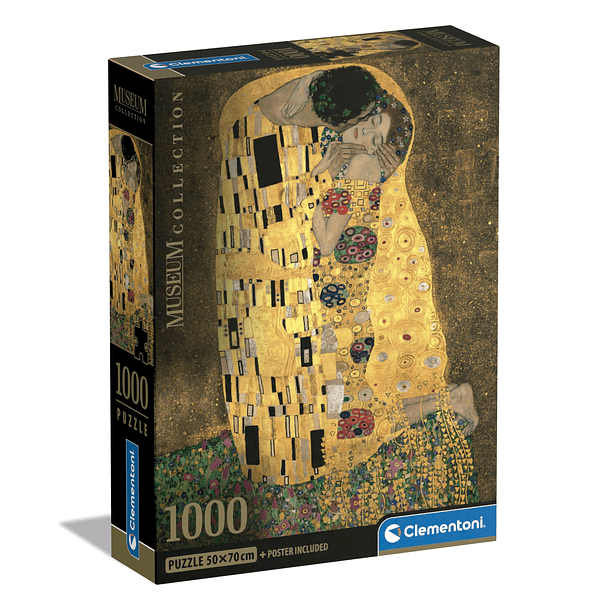 Puzzle Museu 1000 pçs - Il Bacio 1