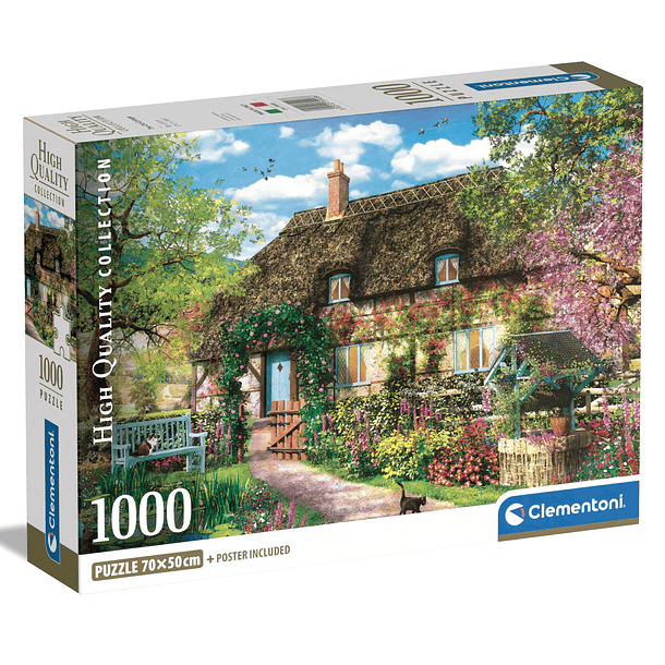 Puzzle 1000 pçs - The Old Cottage 1