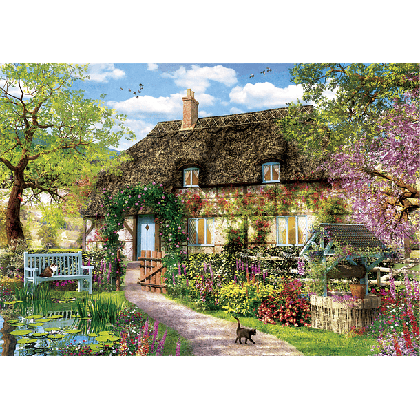 Puzzle 1000 pçs - The Old Cottage 2