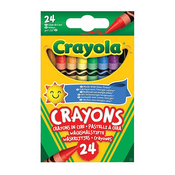 Crayola - 24 Lápis de Cera 1