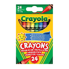 Crayola - 24 Lápis de Cera 1
