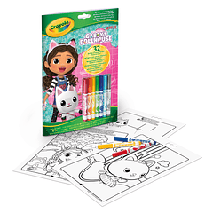 Crayola - Livro de Atividades Gabby's Dollhouse