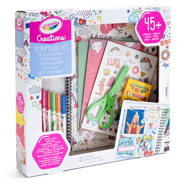 Crayola Creations - Criações Scrapbooking 1