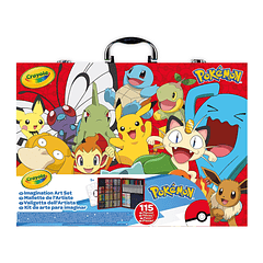 Crayola - Mala com Kit de Artista Pokémon