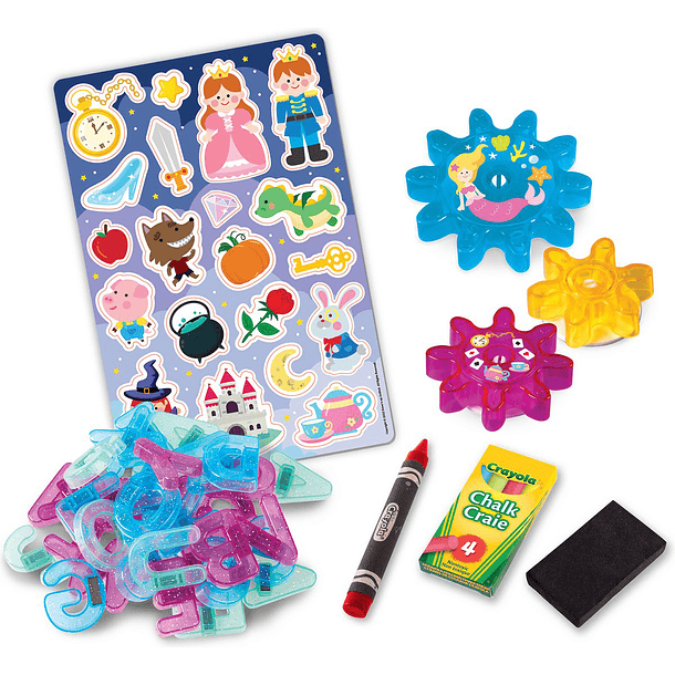 Crayola - Quadro Magnético Dupla Face Cria o teu Conto de Fadas 3