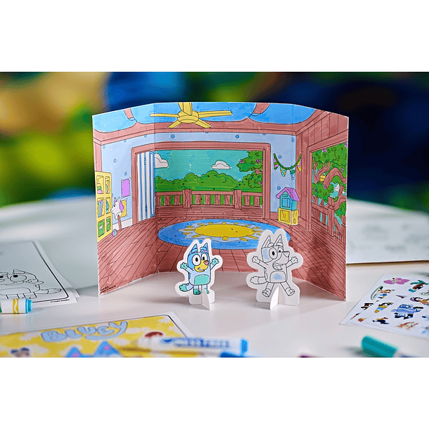 Crayola Color Wonder Mess Free - Kit de Atividades Bluey 5