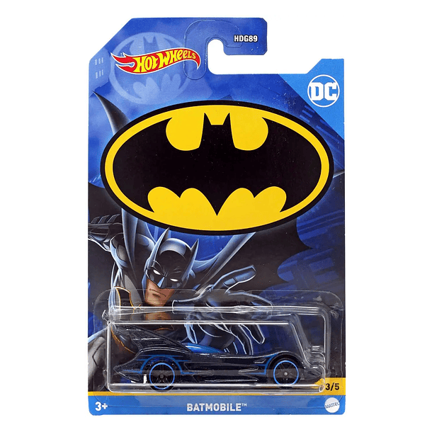 Hot Wheels Batman - Batmobile Blue 