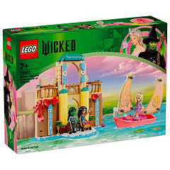 Glinda, Elphaba e Nessarose na Shiz University