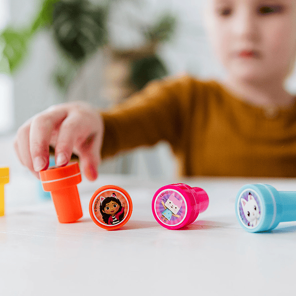 Gabby's Dollhouse - Conjunto com 12 Carimbos 3