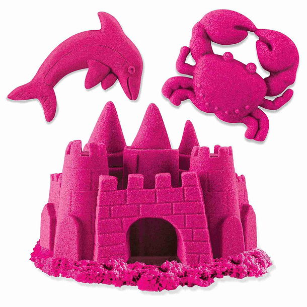 Kinetic Sand - Saco de Areia Rosa 3