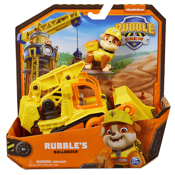 Patrulha Pata Rubble & Crew - Camião Bulldozer Rubble 1