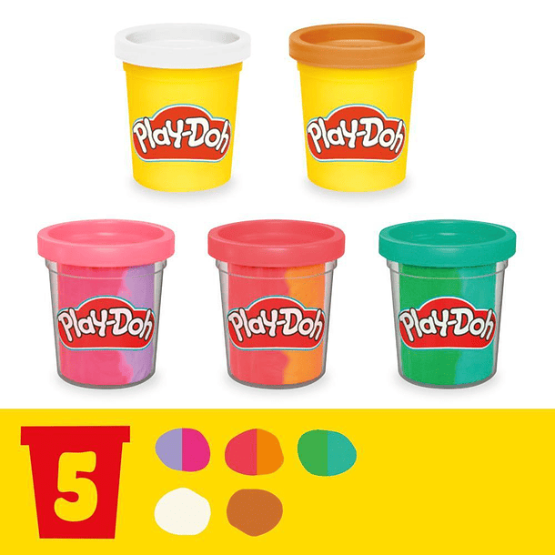 Play-Doh - Máquina de Gelados Colorida 3