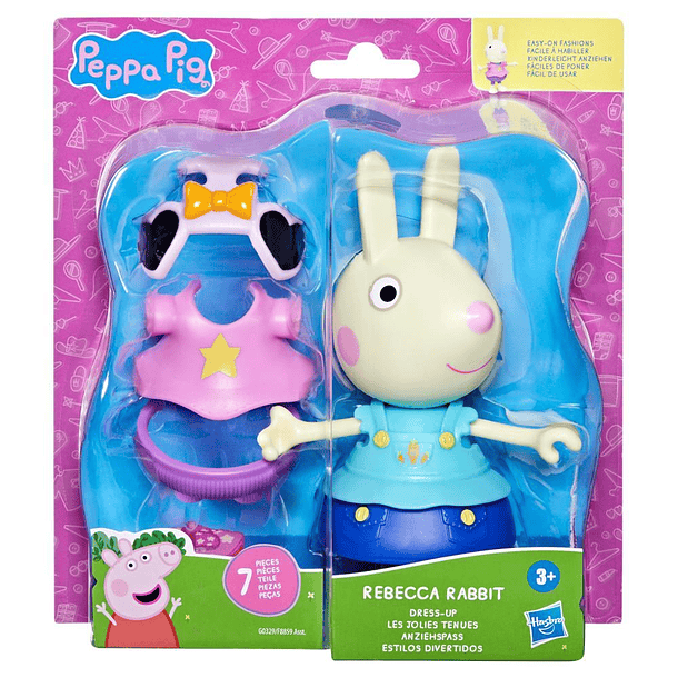 Peppa Pig - Estilos Divertidos Rebecca Rabbit 1