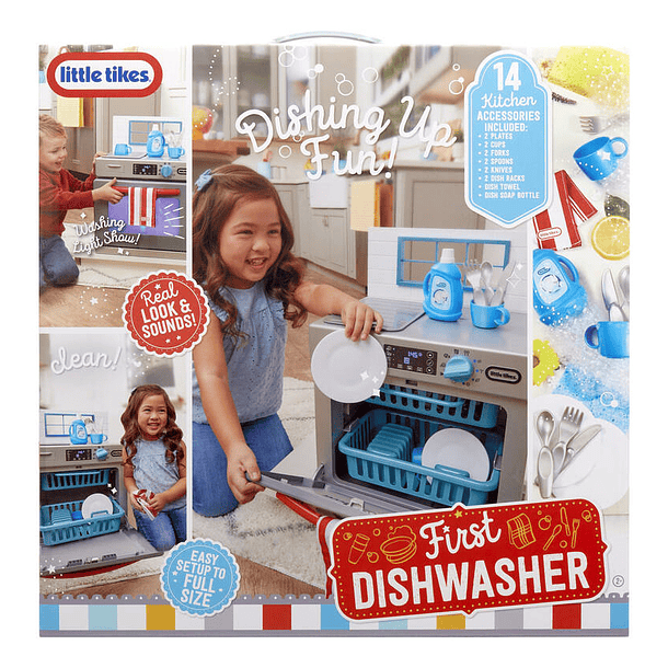 Little Tikes - Minha Primeira Máquina Lavar Loiça 1