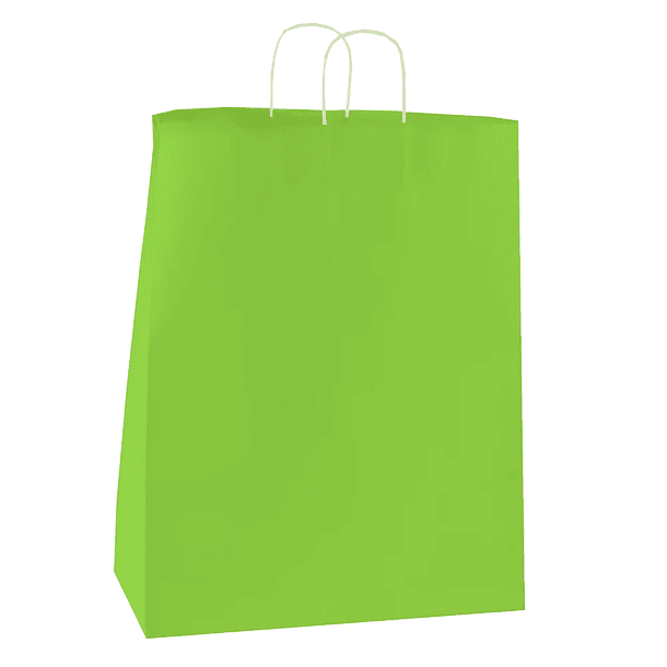 Saco Papel Verde Claro 