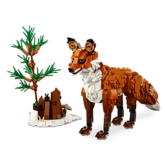 Animais da Floresta: Raposa Vermelha