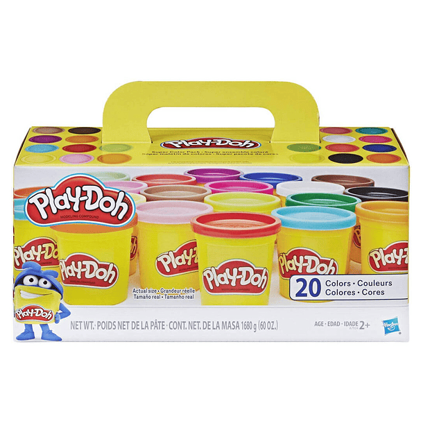 Play-Doh - Pack 20 Potes 1