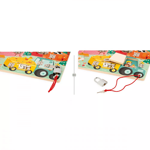 Padlocks Board - A Quinta 7