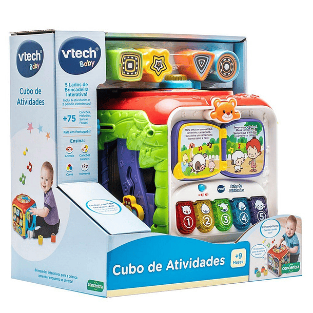 V-Tech Baby - Cubo de Atividades 1