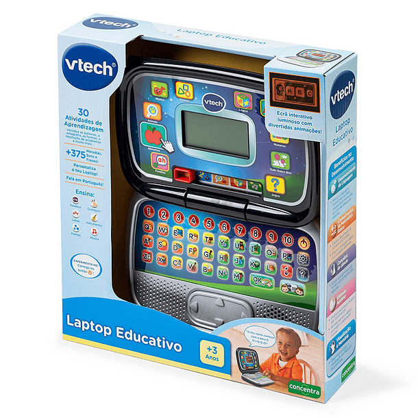 V-Tech Baby - Lap Top Educativo Preto 1