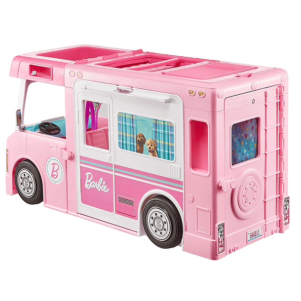 Caravana de Sonho 3 em 1 da Barbie 3