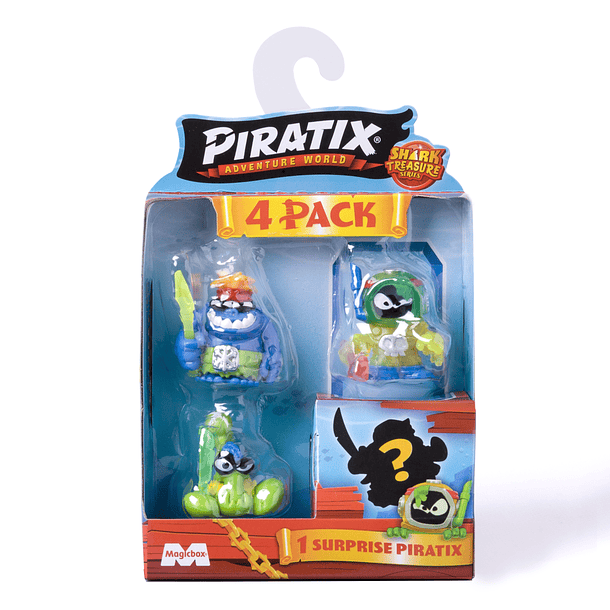Piratix - Shark Treasure Pack 4 