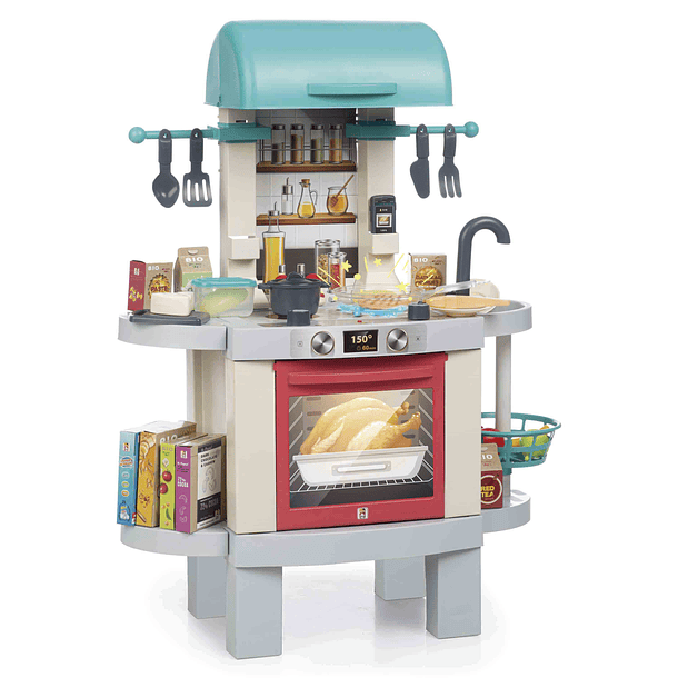 Cozinha 2 em 1 BBQ 2