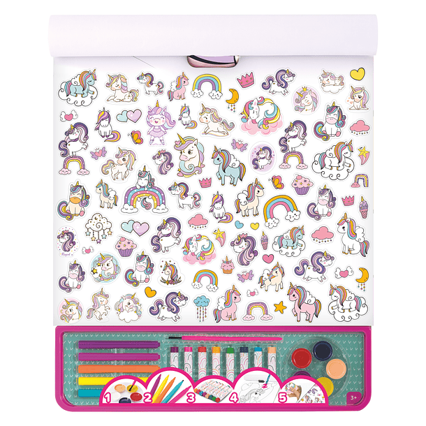 Unicórnio - Bloco Gigante 5 em 1 2