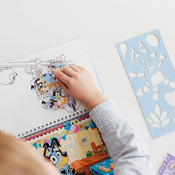 Bluey - Livro para Colorir e Raspar 8
