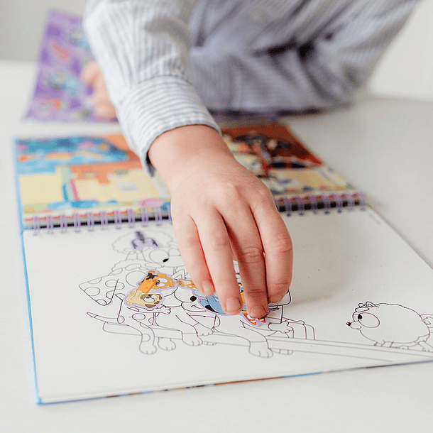 Bluey - Livro para Colorir e Raspar 14