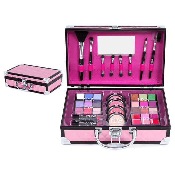 MYA Travel - Mala de Maquilhagem Bon Voyage Rosa 