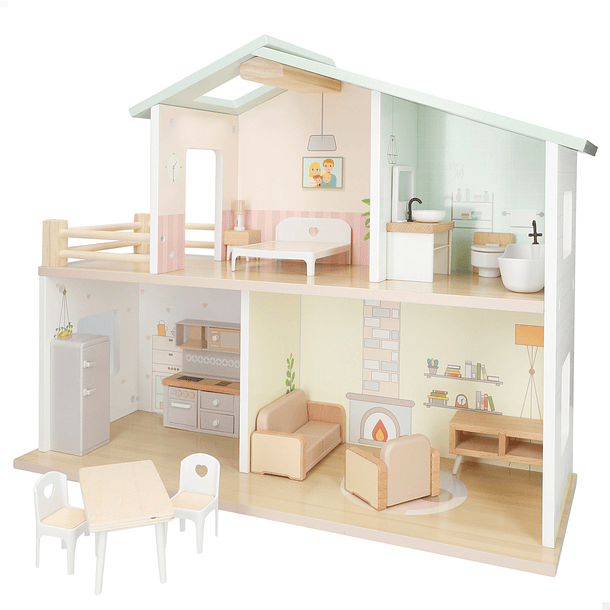 Woomax - Casa de Bonecas em Madeira 2