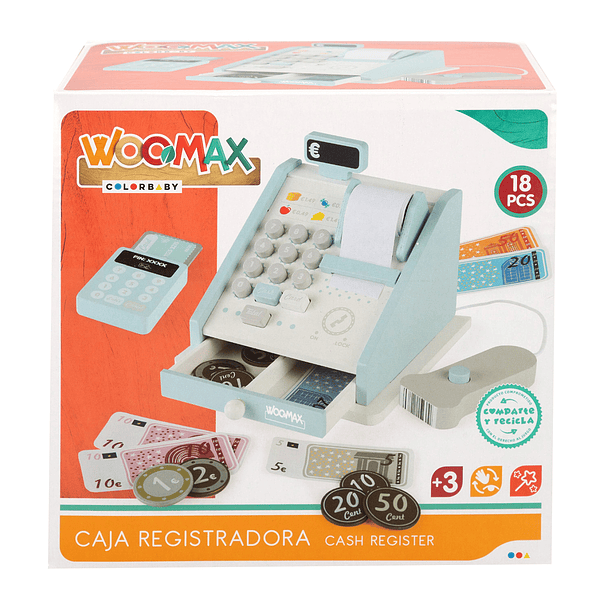 Woomax - Caixa Registadora em Madeira 1