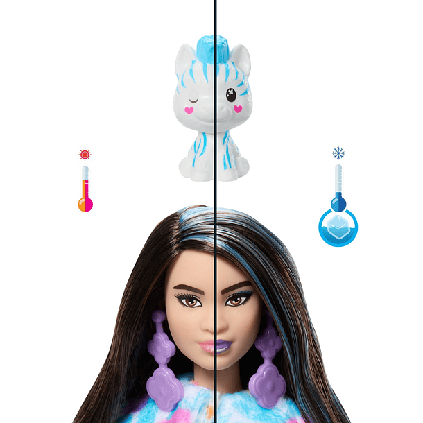 Barbie Cutie Reveal - Zebra 4