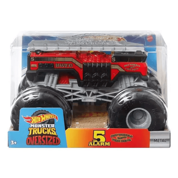 Hot Wheels Monster Trucks Oversized - 5 Alarm 