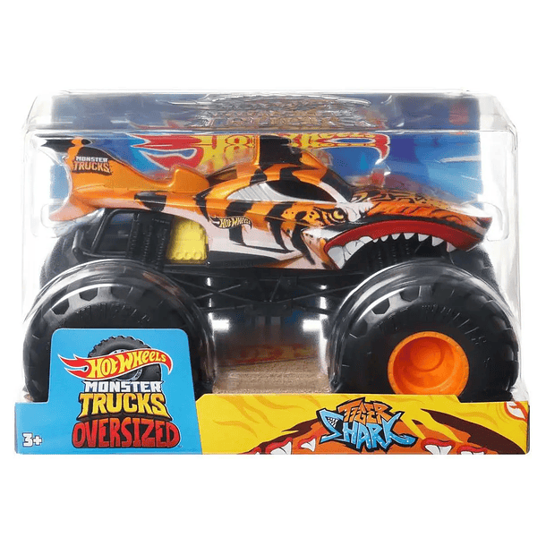 Hot Wheels Monster Trucks Oversized - Tiger Shark 